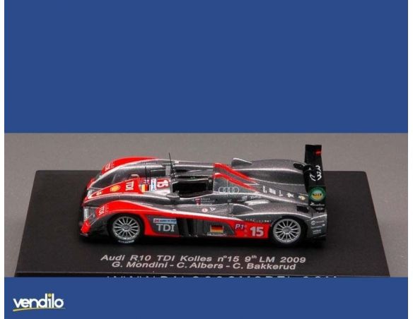 Spark Model S87118 AUDI R 10 N.15 9th LM 2009 1:87 Modellino