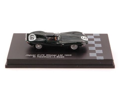 Spark Model S87LM55 JAGUAR D N.6 WINNER LM 1955 1:87 Auto Competizione
