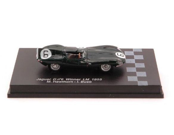 Spark Model S87LM55 JAGUAR D N.6 WINNER LM 1955 1:87 Auto Competizione
