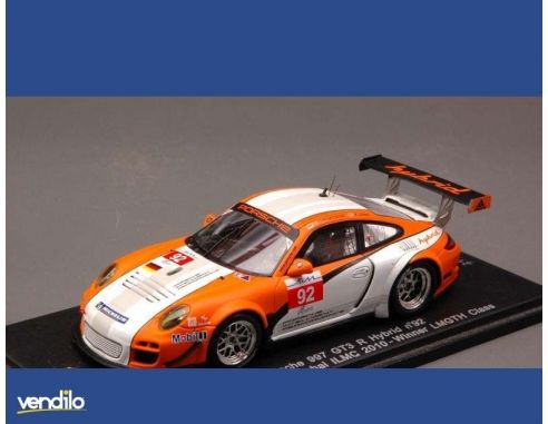 Spark Model SA005 PORSCHE 997 GT3 R HYBRID N.92 6th 1000 km ZHUHAI 2010 WINNER LMGTH CLASS Modellino
