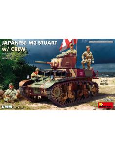 MINIART MIN35454 JAPANESE M3 STUART W/CREW KIT 1:35...