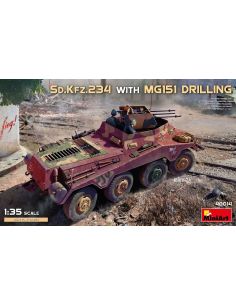 MINIART MIN40014 Sd.Kfz.234 WITH MG151 DRILLING KIT 1:35...