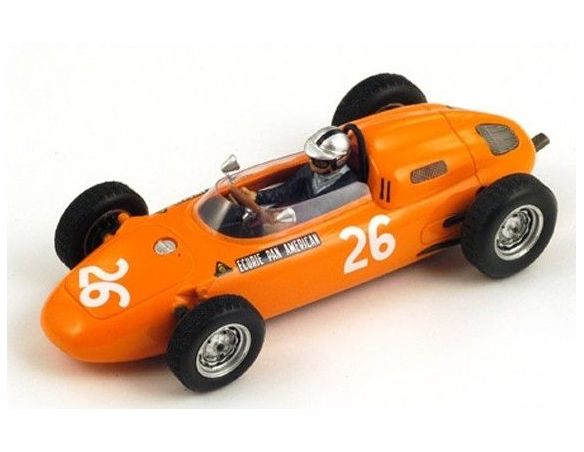 Spark Model S1862 PORSCHE G.MITTER 1963 n.26 4TH GERMAN Modellino