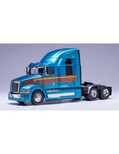 IXO MODEL TR204 WESTERN STAR 5700 EX 2016 LIGHT BLUE 1:43 Modellino