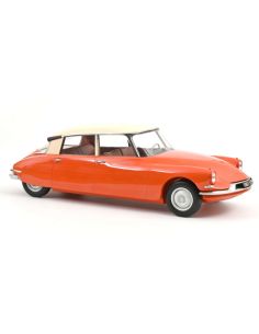 NOREV NV121580 CITROEN ID 19 1957 CAPUCINE ORANGE/CREAM...