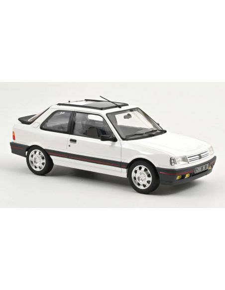 NOREV NV184888 PEUGEOT 309 GTi 1987 MEIJE WHITE 1:18 Modellino