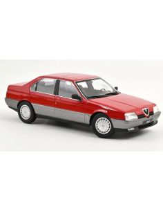 NOREV NV187866 ALFA ROMEO 164 1991 ROSSO ALFA 1:18 Modellino