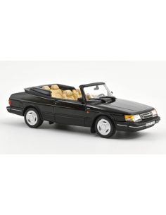 NOREV NV810045 SAAB 900 TURBO CONVERTIBLE 1992 BLACK 1:43...