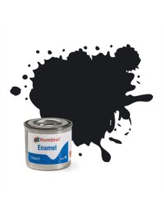 HUMBROL AA0237 No.21 BLACK GLOSS Pz.6 Modellino