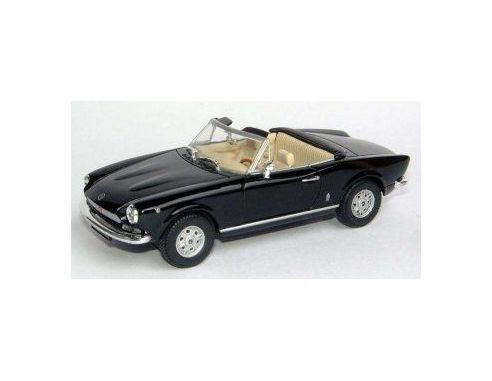FIAT 124 Black 1/43 Starline models フィアット スパイダー ミニカー ブラック 黒 スターライン モデルズ ダイキャストカー ロードスター