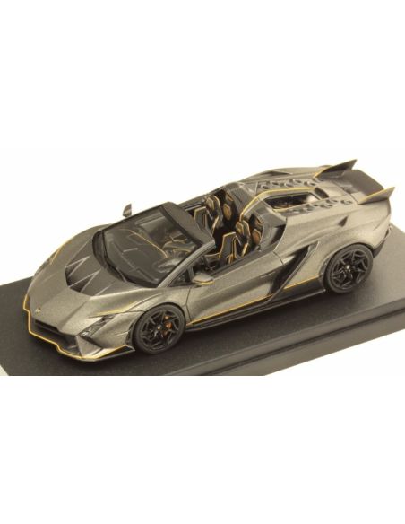 LOOKSMART LS548A LAMBORGHINI AUTENTICA GRIGIO TITANS 1:43 Modellino