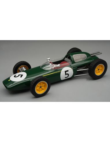 TECNOMODEL TMD18341D LOTUS 24 N.5 WINN.BARC 200 AINTREE 1962 J.CLARK 1:18 Modellino
