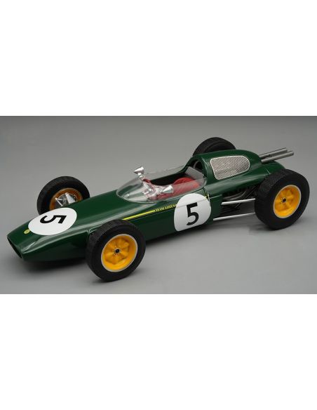 TECNOMODEL TMD18341D LOTUS 24 N.5 WINN.BARC 200 AINTREE 1962 J.CLARK 1:18 Modellino
