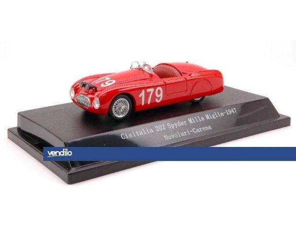 Starline STR51822 CISITALIA 202 N.179 2nd MM 1947 NUVOLARI-CARENA 1:43 Modellino
