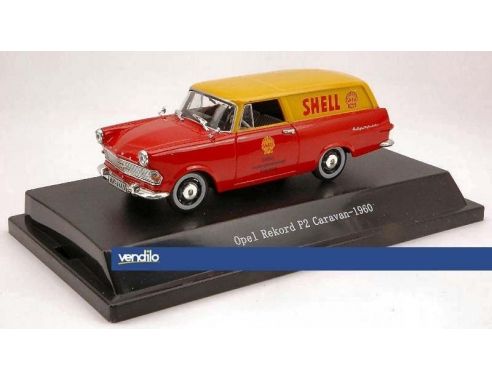 Starline STR53042 OPEL REKORD P 2 CARAVAN 1960 SHELL 1:43 Modellino
