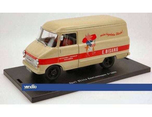 Starline STR53052 OPEL BLITZ KASTENWAGEN A 1960 E.BISANG 1:43 Modellino