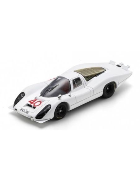 SPARK MODEL S9240 PORSCHE 907 LH N.40 TEST DAYS 24 H LE MANS 1967 1:43 Modellino