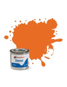 HUMBROL AA0196 No.18 ORANGE GLOSS Pz.6 Modellino