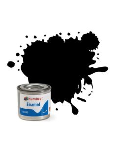 HUMBROL AA0360 No.33 BLACK MATT Pz.6 Modellino