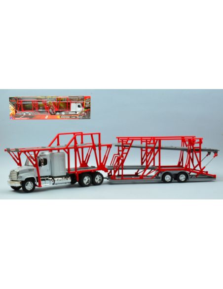 NEW RAY NY10983 FREIGHTLINER TRUCKXL AUTO CARRIER 1:32 Modellino