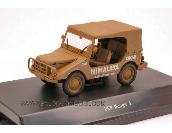 Starline STR56031 DKW MUNGA 4 HIMALAYA EXPEDITION 1:43 Modellino