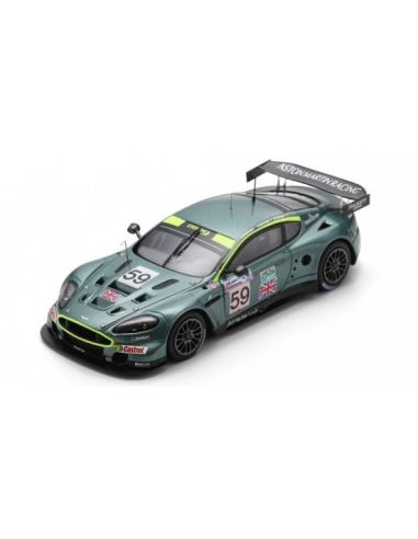 SPARK MODEL S5856 ASTON MARTIN DBR9 N.59 9th 24 H LE MANS 2005 D.BRABHAM-S.SARRAZIN-D.TUR. Modellino