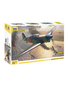 ZVEZDA Z7327 YAKOVLEV YAK-1 Soviet Fighter Aircraft WWII...