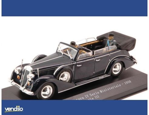 Starline STR57013 LANCIA ASTURA IV SERIE KING VITTORIO EMANUELE III W/3 FIGURES 1:43 Modellino