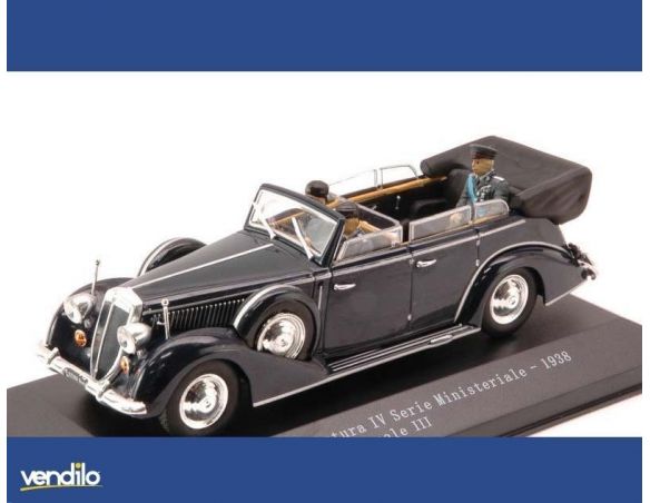 Starline STR57013 LANCIA ASTURA IV SERIE KING VITTORIO EMANUELE III W/3 FIGURES 1:43 Modellino