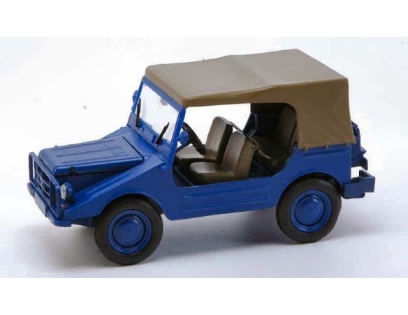 Starline STR60983 DKW MUNGA 4 THW CLOSED BLUE 1:43 Modellino