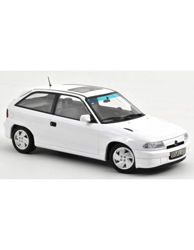 NOREV NV183673 OPEL ASTRA GSi 1991 CASABLANCA WHITE 1:18 Modellino