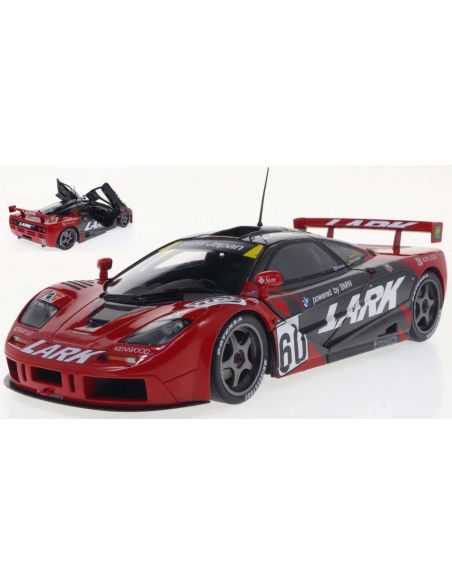 SOLIDO SL1804110 MCLAREN F-1 GTR TEAM LARK N.60 JGTC SEASON 1996 SCHUMACHER-HATTORI 1:18 Modellino