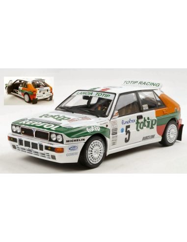 SOLIDO SL1807806 LANCIA DELTA HF INTEGRALE N.5 RALLY MONTEC.1993 AGHINI-FARNOCCHIA 1:18 Modellino