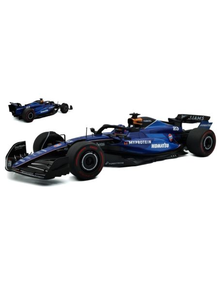 SOLIDO SL1814401 WILLIAMS F1 FW46 N.23 SAUDI ARABIA 2024 A.ALBON 1:18 Modellino