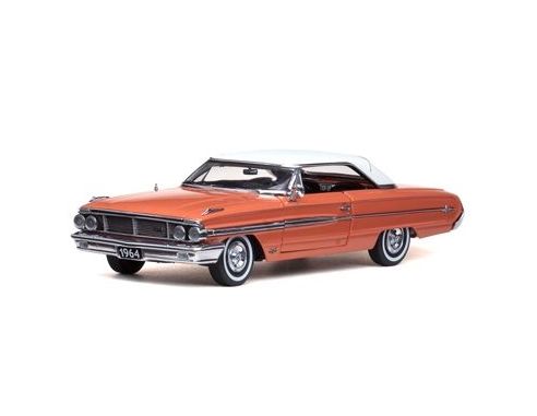 SunStar SS1443 FORD GALAXIE 500 XL HARD TOP 1964 SAMOAN CORAL/WHITE 1:18 Auto Stradali