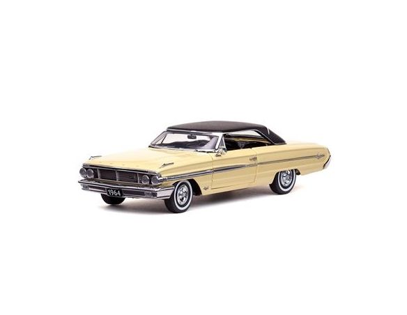 SunStar SS1444 FORD GALAXIE 500 XL HARD TOP 1964 SUNLIGHT YELLOW/BLACK 1:18 Modellino