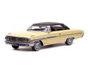 SunStar SS1444 FORD GALAXIE 500 XL HARD TOP 1964 SUNLIGHT YELLOW/BLACK 1:18 Modellino