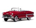 SunStar SS1620 CHEVROLET BEL AIR OPEN CONVERTIBLE 1953 TARGET RED 1:18 Modellino