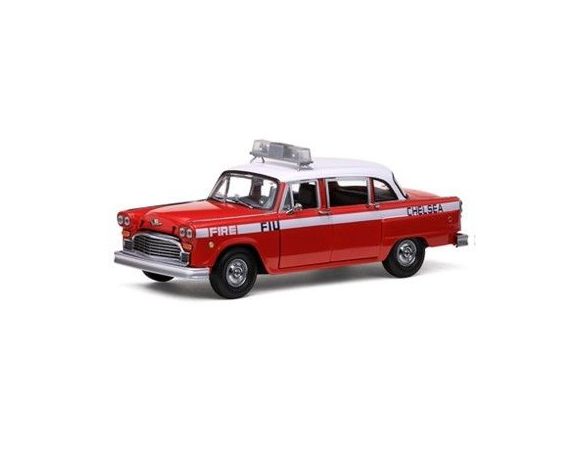 SunStar SS2508 CHECKER A11 1981 FIRE RESCUE 1:18 Modellino