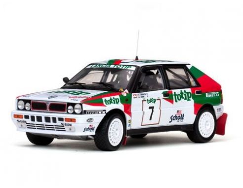 SunStar SS3127 LANCIA DELTA INTEGRALE N.7 3rd SANREMO 1988 CERRATO-CERRI 1:18 Modellino