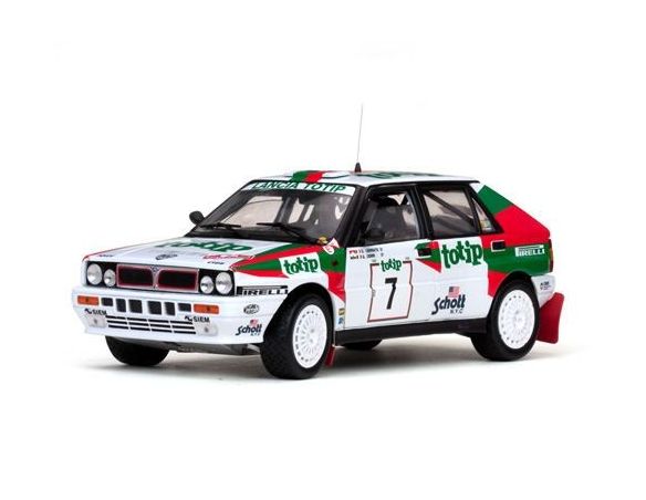 SunStar SS3127 LANCIA DELTA INTEGRALE N.7 3rd SANREMO 1988 CERRATO-CERRI 1:18 Modellino