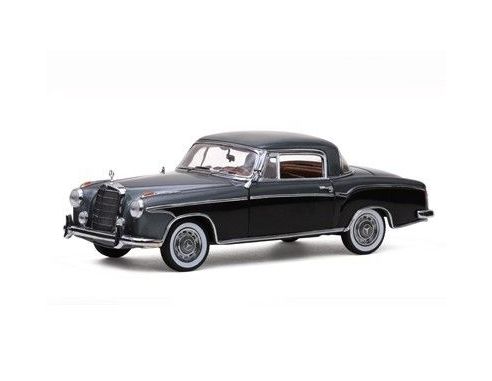 SunStar SS3567 MERCEDES 220 SE COUPE' 1958 BLACK 1:18 Auto Modellino