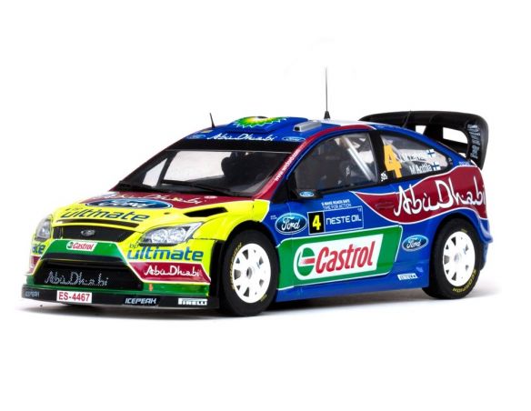 SunStar SS3947 FORD FOCUS N.4 WINNER FINLAND RALLY 2010 LATVALA-ANTTILA 1:18 Auto Rally