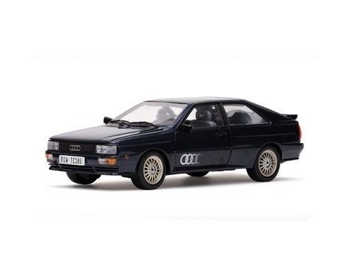SunStar SS4156 AUDI QUATTRO COUPE' 1981 BLUE 1:18 Modellino
