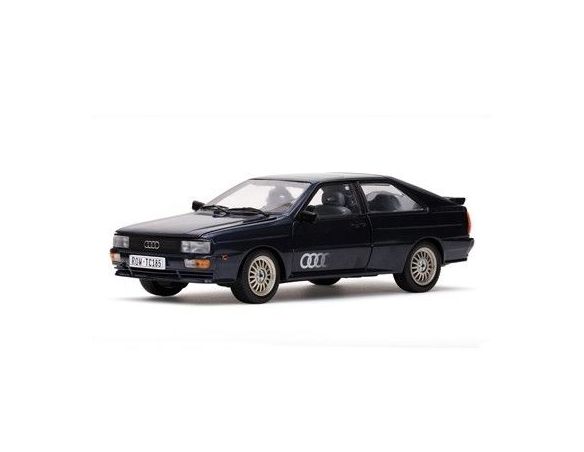 SunStar SS4156 AUDI QUATTRO COUPE' 1981 BLUE 1:18 Modellino