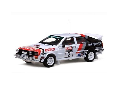 SunStar SS4198 AUDI QUATTRO N.2 1982 WINNER SCOTTISH RALLY 1:18 Auto Rally