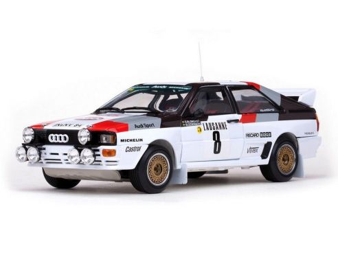 SunStar SS4222 AUDI QUATTRO A1 N.8 3rd MONTECARLO 1983 BLOMQVIST/CEDERBERG 1:18 Modellino