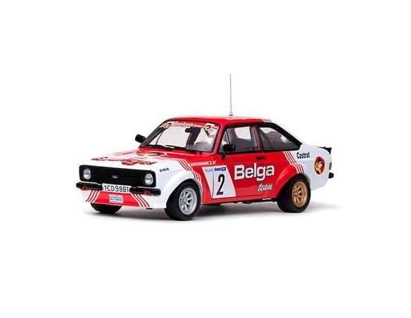 SunStar SS4452 FORD ESCORT RS 1800 N.2 DROOGMANS/GERON WINNER SKODA RALLY 1981 1:18 Modellino