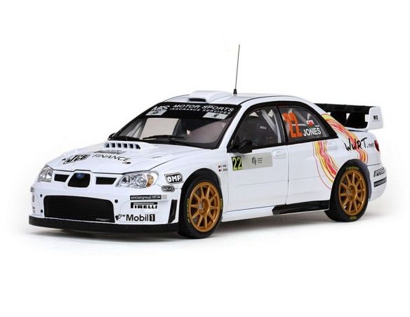SunStar SS4486 SUBARU IMPREZA N.22 16th RALLY DE FRANCE 2008 JONES-JENKINS 1:18 Modellino