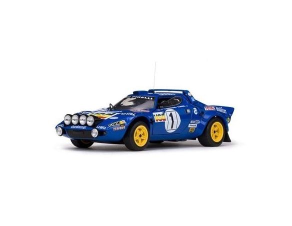 Sun Star SS4519 LANCIA STRATOS HF RALLY N.1 2nd M.CARLO 1980 DARNICHE-MAHE' 1:18 Auto Rally          Modellino